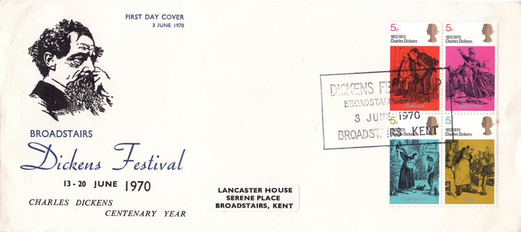 1970 (06) Literary Anniversaries - Broadstairs Official