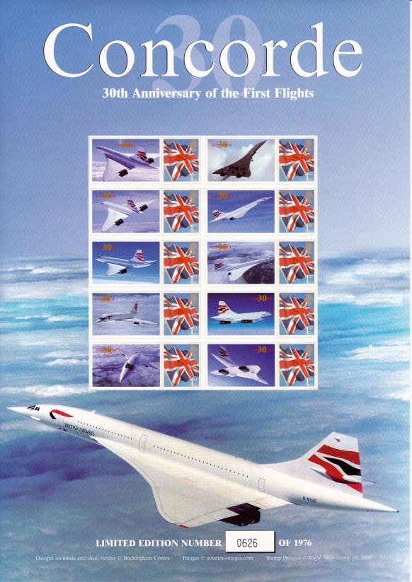 BC-084 - Concorde 30th Anniversary  - First Flight (Type 2)