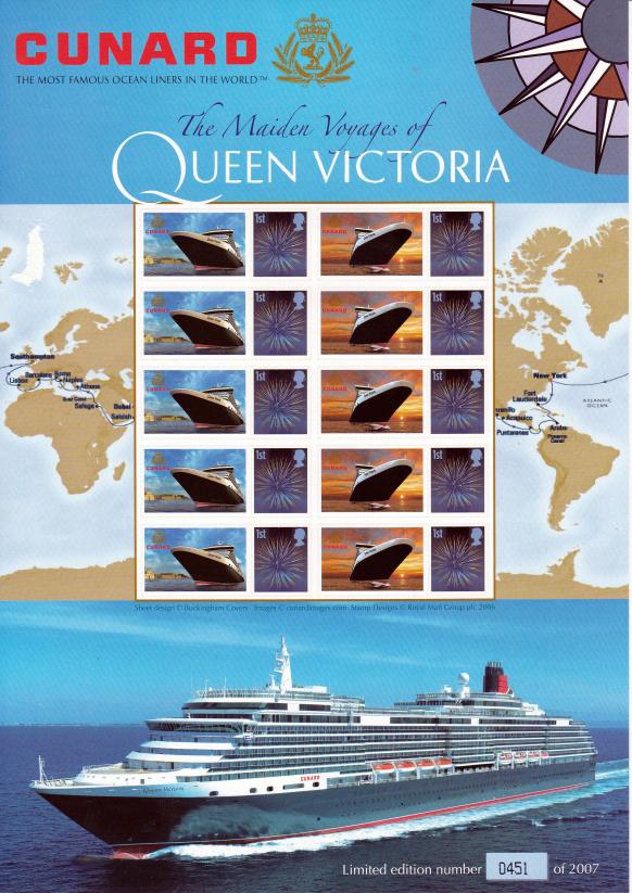 BC-127 - Maiden Voyage of Queen Victoria