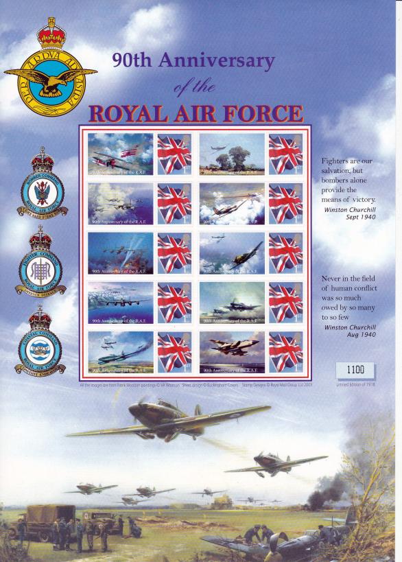 BC-139 - 90th Anniversary of The RAF