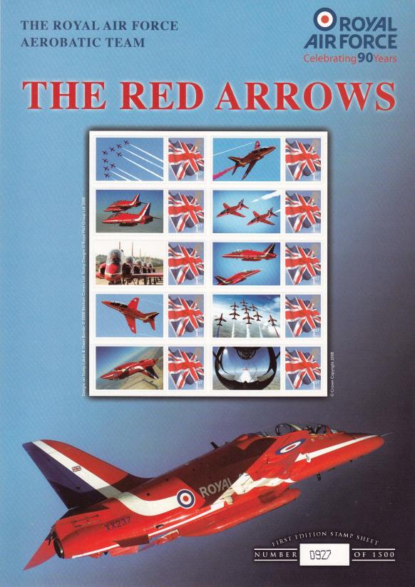 BC-174 - Red Arrows - 90 Years of The RAF