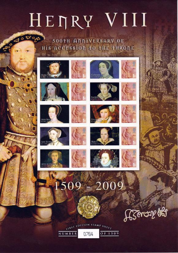 BC-209 - 500th Anniversary of King Henry VIII Accession