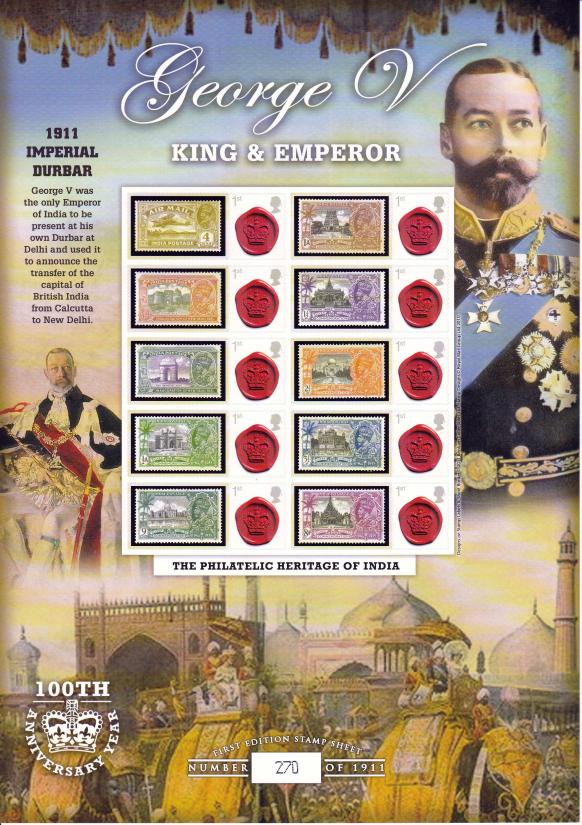 BC-331 - George V - King and Emperor