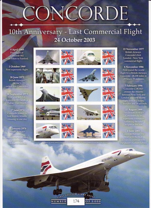 BC-421 - Concorde - 10th Anniversary of the Last Flight