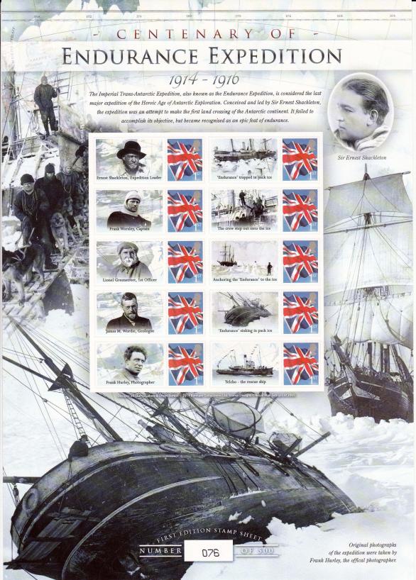 BC-447 - Centenary of the Endurance Expedition (1914-1916)