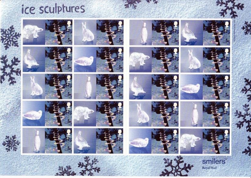 GS-017 - Ice Sculptures - Christmas 2003 Issue