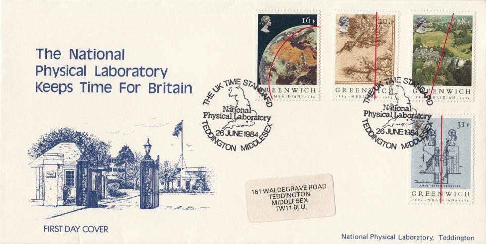 1984 (06) Greenwich - National Physical Laboratory Official