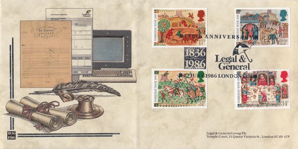 1986 (06) Medieval - Covercraft 'Legal & General' Official