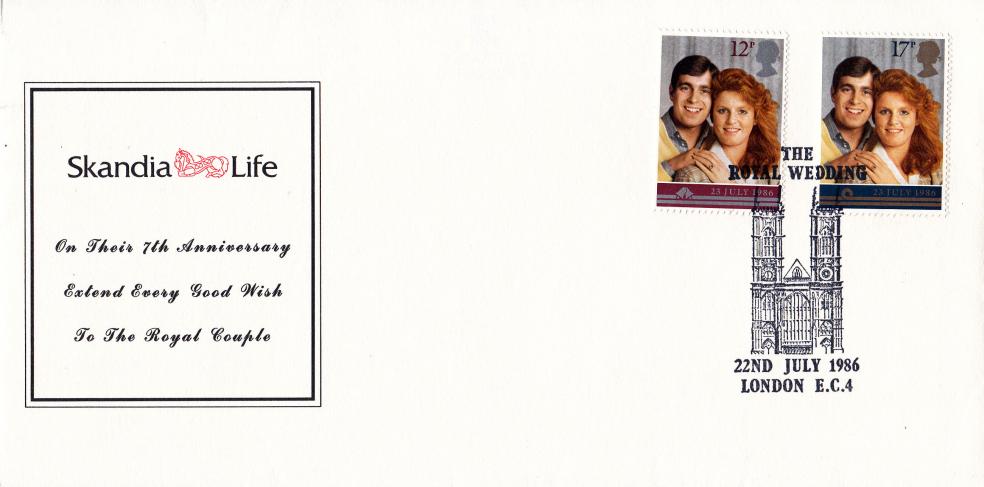 1986 (07) Wedding - Arlington 'Skandia Life' Official