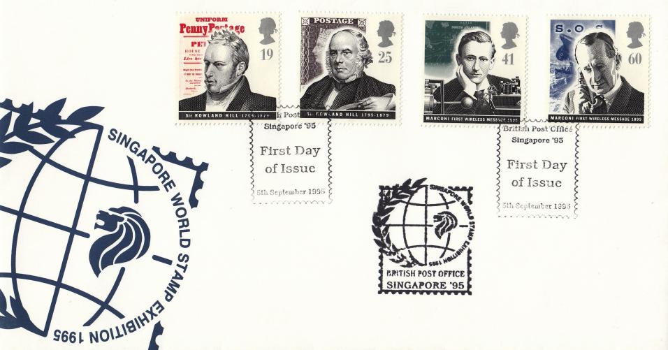 1995 (09) Communications - Royal Mail, Singapore Official