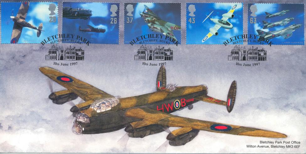 1997 (06) Architects Of The Air - Bletchley Park (Avro Lancaster) Official