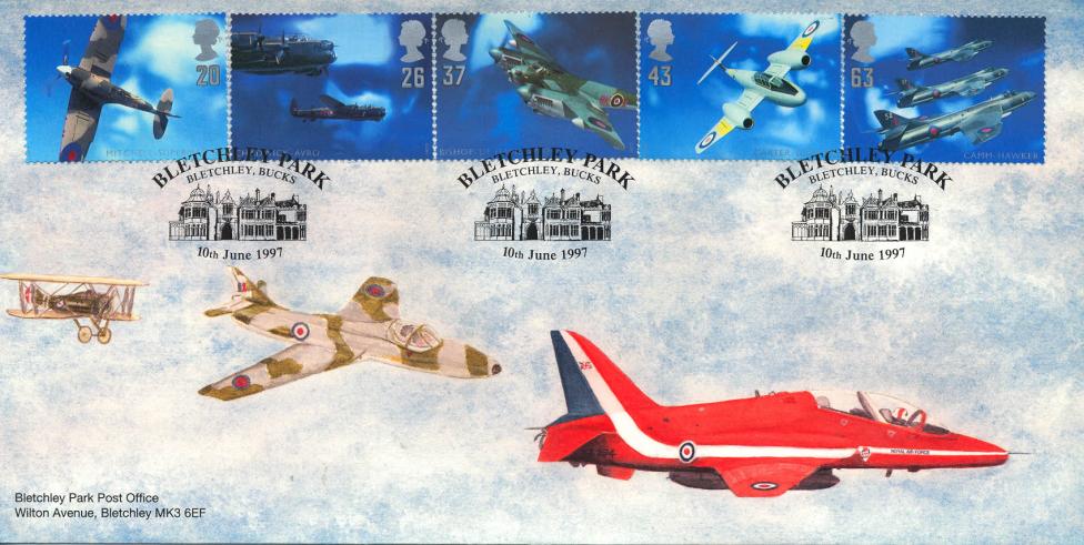 1997 (06) Architects Of The Air - Bletchley Park (Sopwith Camel to Red Arrows) Official