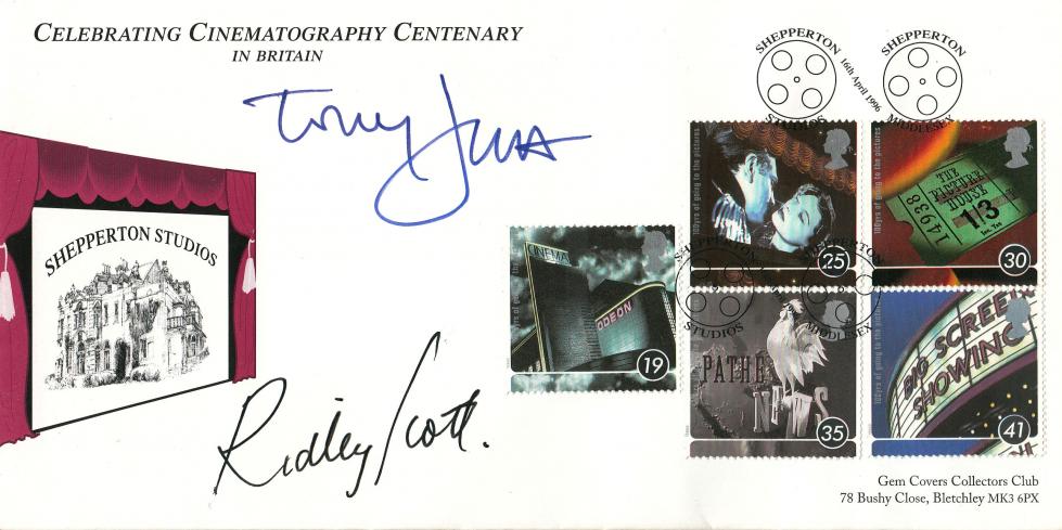 1996 (04) Cinema - Gem Covers Official - Signed by Tony & Ridley Scott