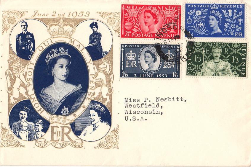 1953 (06) Coronation - 'Blue & Gold' Cover - Windsor CDS