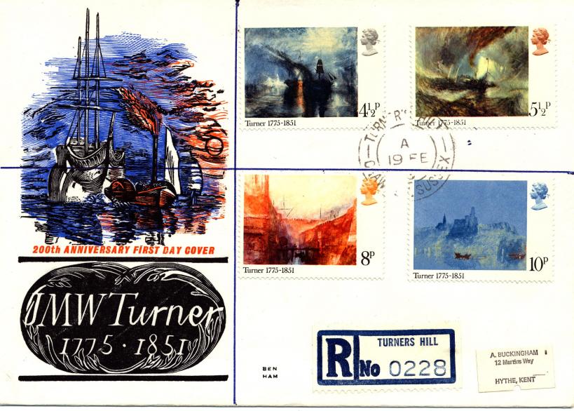 1975 (02) Turner - Benham Engraved - Turners Hill CDS