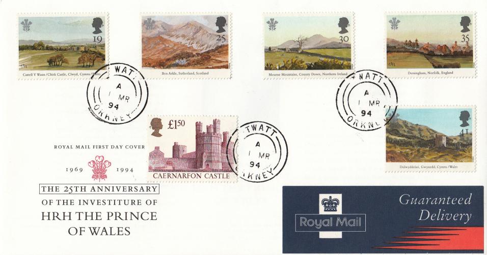1994 (03) Prince of Wales Investiture 25th Anniversary - RM - Twatt CDS