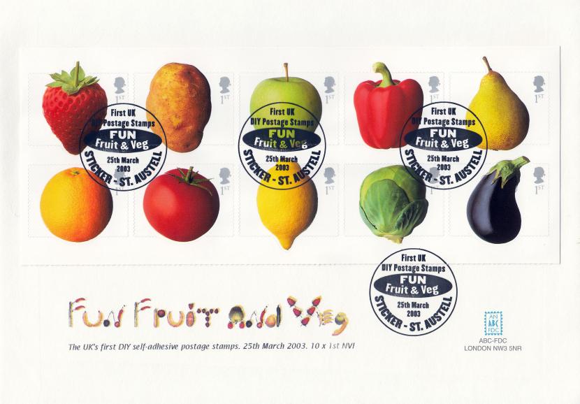 2003 (03) Fun Fruit & Veg - Anthony Bard (St Austell) Official