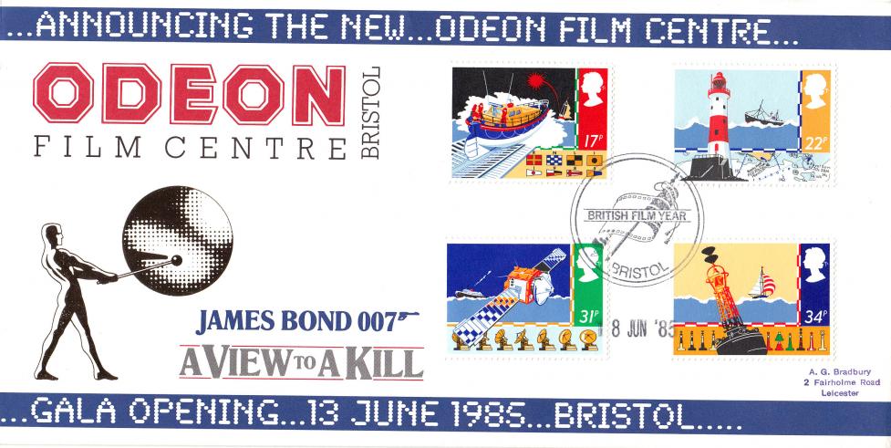 1985 (06) Safety At Sea - Covercraft 'Odeon Film Centre' Official