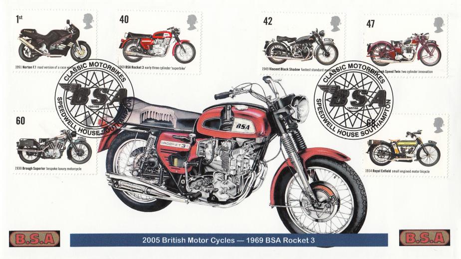 2005 (07) Motorcycles - Privately Produced (BSA Rocket) Cover