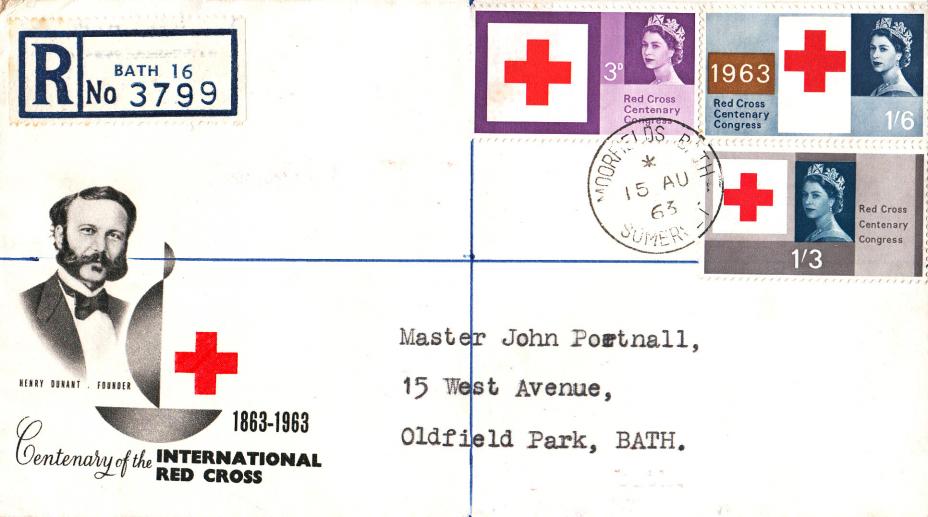 1963 (08) Red Cross (Ord) - Moorfields CDS