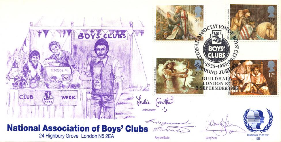 1985 (09) King Arthur - NABC (National Association of Boy's Clubs) Official