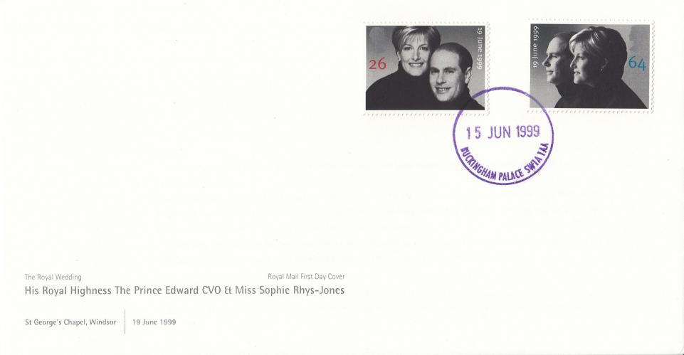 1999 (06) Wedding - RM - Buckingham Palace CDS