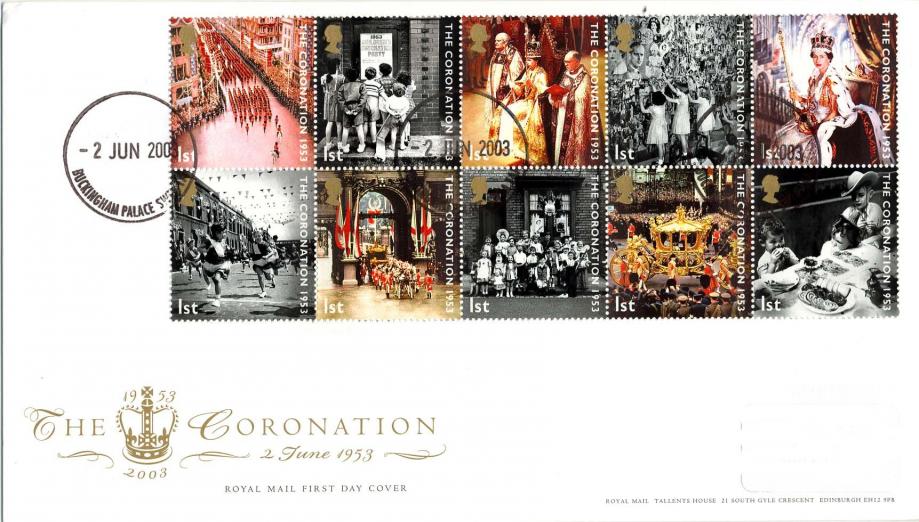 2003 (06) Coronation - RM - Buckingham Palace CDS