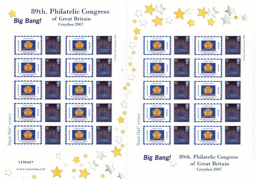 TS-111 - 89th Anniversary Of Philatelic Congress Of GB