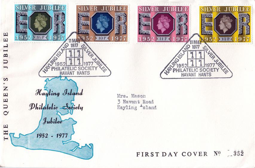 1977 (05) Jubilee - Hayling Island Philatelic Society Official