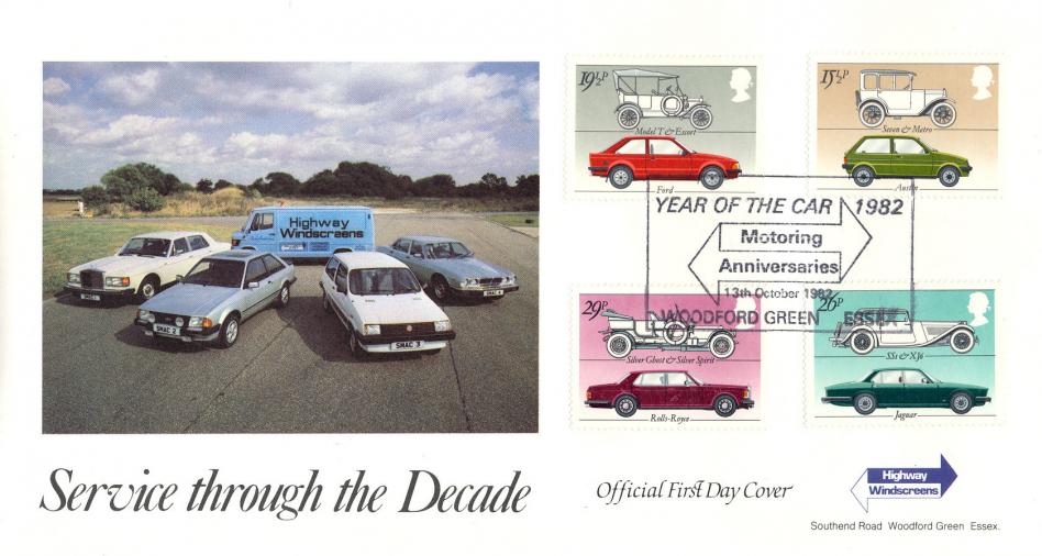 1982 (10) British Motor Cars - Havering Year Of The Car Official