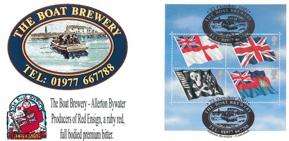 2001 (10) Flags & Ensigns - Andrew Sheriff (The Boat Brewery) Official