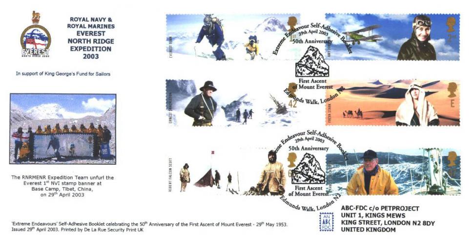 2003 (04) Extreme Endeavours - Anthony Bard (Everest North Ridge Expedition) Official