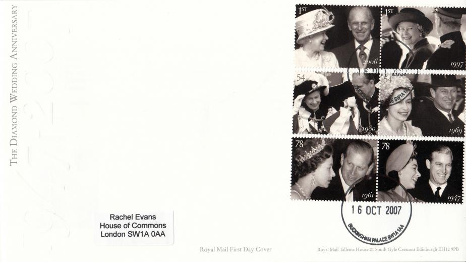 2007 (10) Diamond Wedding - RM - Buckingham Palace CDS