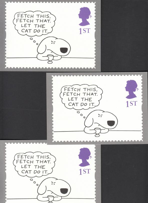1996 (02) Greetings - W H Smith Niceday Card Official Set of Three - Only 15 Sets Exist