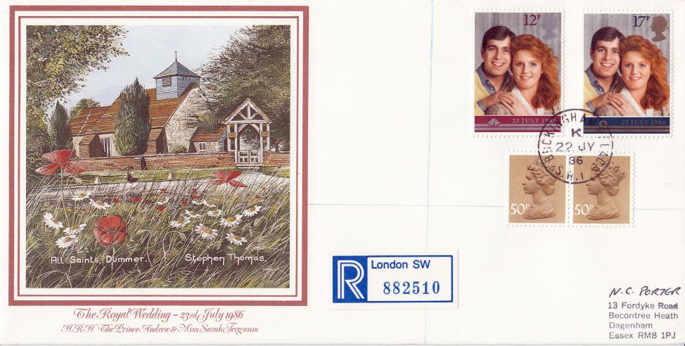 1986 (07) Wedding - G&P Official - Buckingham Palace CDS