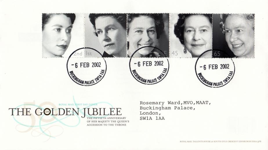 2002 (02) Golden Jubilee - RM - Buckingham Palace CDS