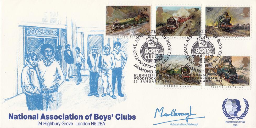 1985 (01) Trains - NABC (National Association of Boy's Clubs) Official