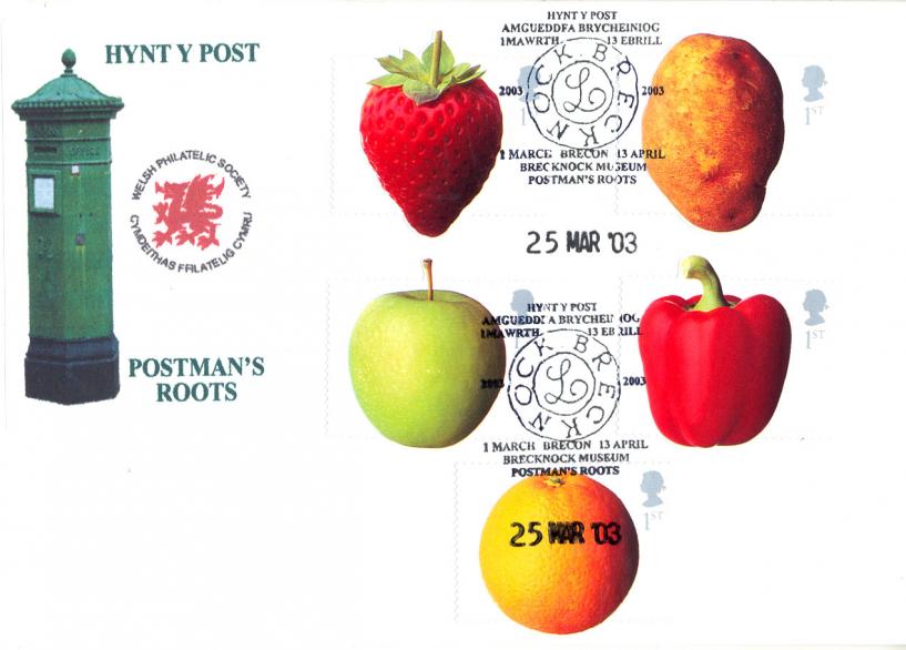 2003 (03) Fun Fruit & Veg - Brecknock Museum Official (Pair)