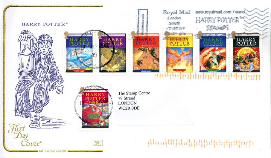 2007 (07) Harry Potter (Stamps) - Cotswold - Harry Potter Slogan