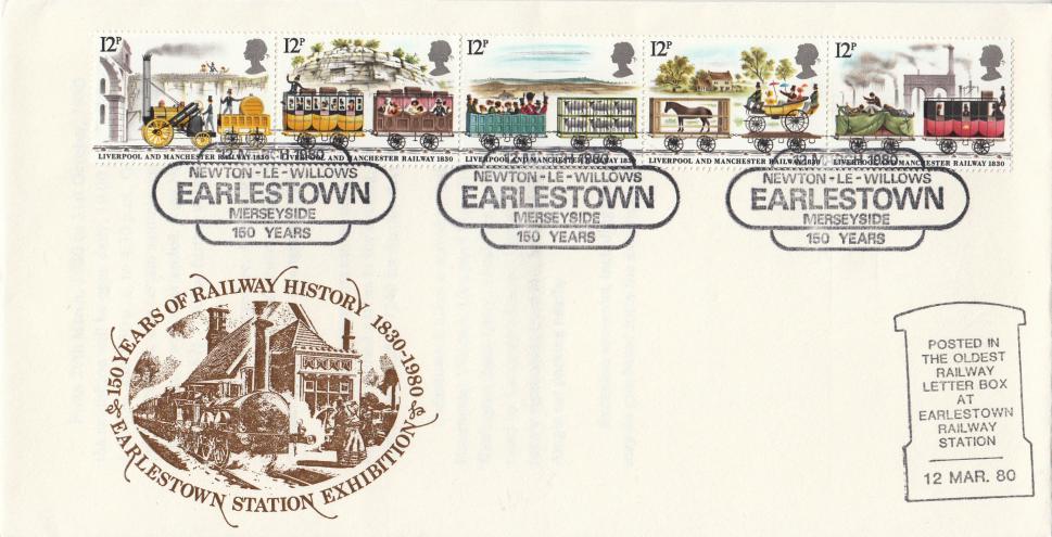 1980 (03) Railways - Newton-Le-Willows Earlstown Official