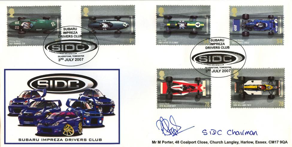 2007 (07) Grand Prix - Subaru Impreza Drivers Club Official - Signed by the SIDC Chairman - Phil Stevens