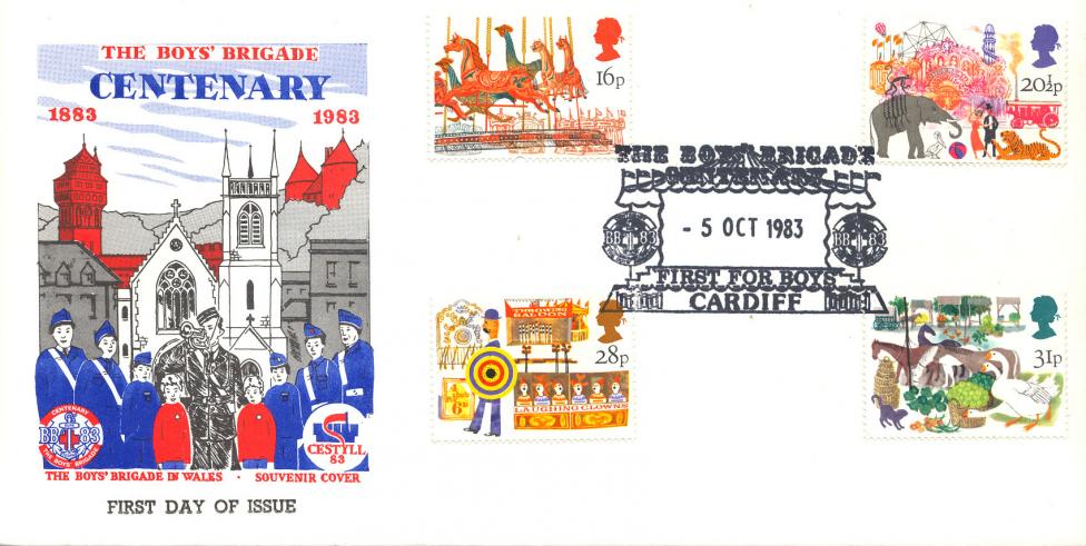 1983 (10) Fairs - Boys' Brigade, Cardiff Centenary Official