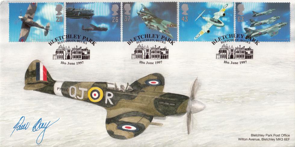 1997 (06) Architects Of The Air - Bletchley Park (Spitfire) Official - Signed by Sqd Ldr Paul Day