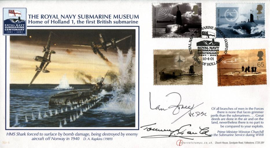 2001 (04) Submarines - Internet Official - Signed by Ian Fraser VC & Tommy Gould VC