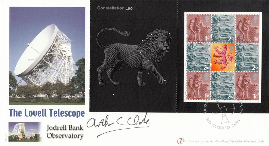 2002 (09) Astronomy PSB (Leo Pane) - Internet Official - Signed by Arthur C Clarke