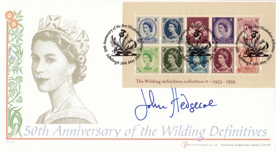 2003 (05) Wildings M/S - Internet Official - Signed by John Hedgecoe