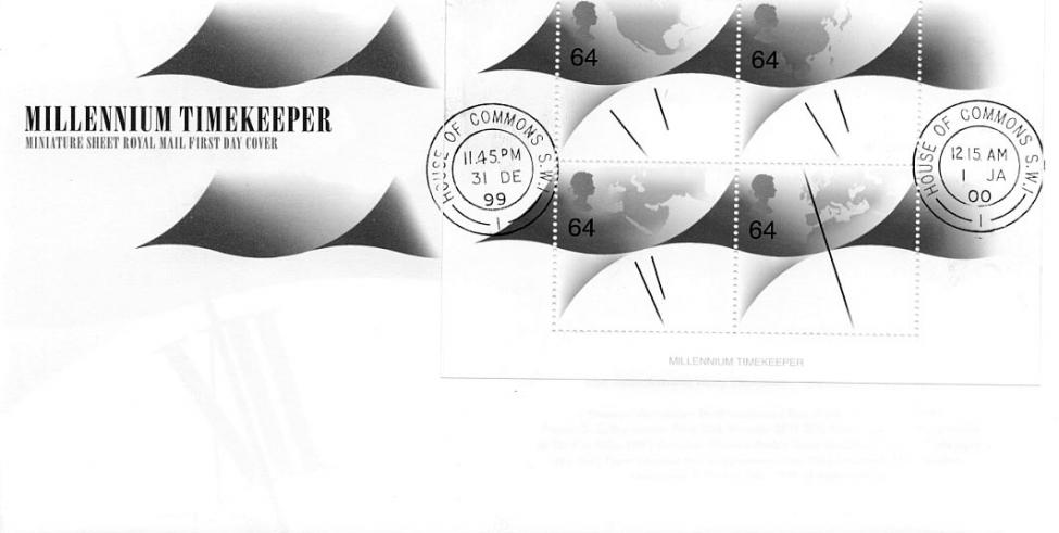 1999 (12) - 2000 (01) Timekeepers M/S - Millennium Double House of Commons Cancels