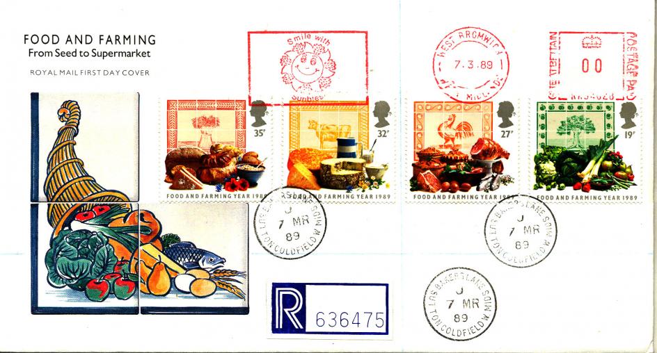 1989 (03) Food & Farming - RM - Bakers Lane CDS + Smile With Sunblest Meter Mark