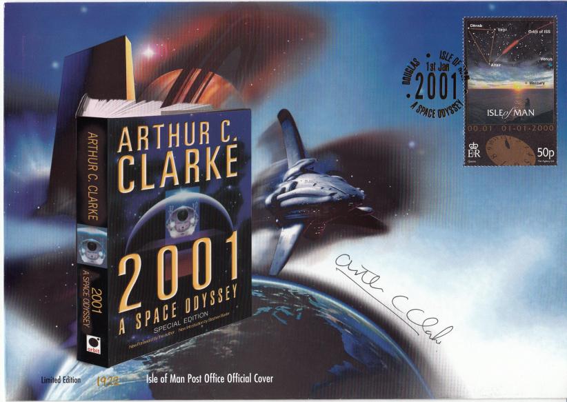 2001 (01) A Space Odyssey - Isle of Man 'Special' - Signed by Arthur C. Clarke