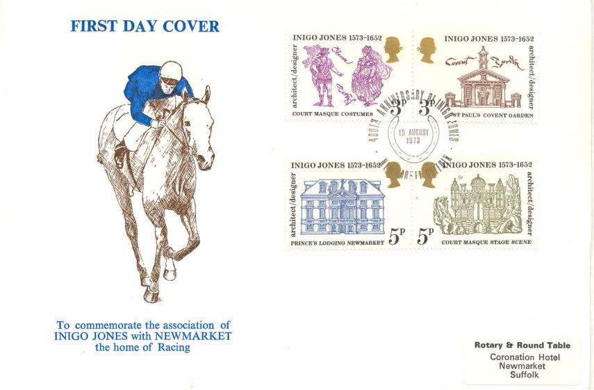 1973 (08) Inigo Jones - Rotary Official - Cat £150 !